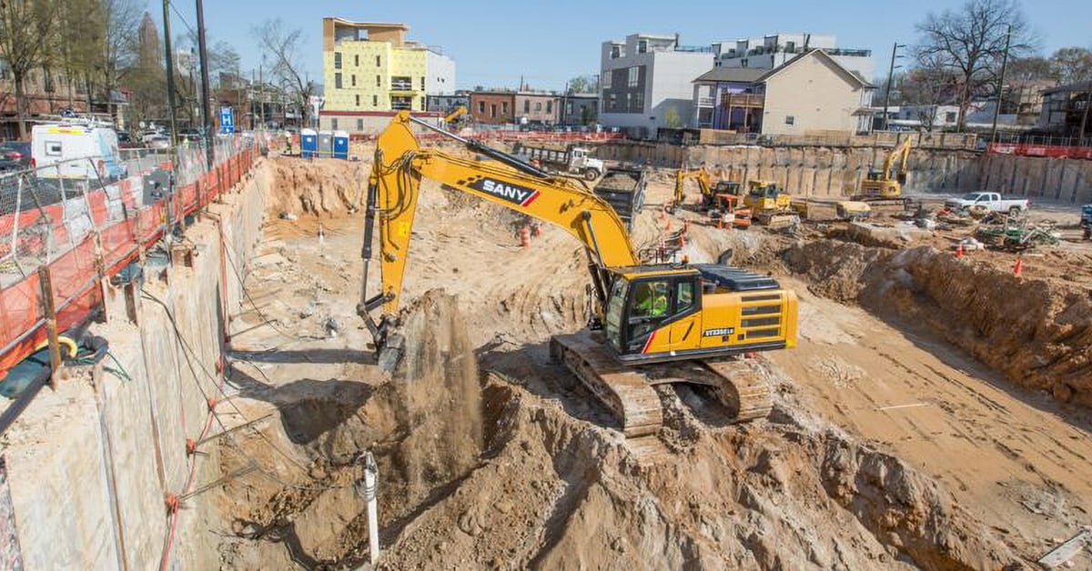 No Futility For Utility Contractors - SANY Excavators