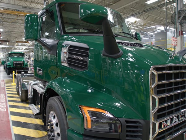 Production Begins Of All-New Mack Anthem