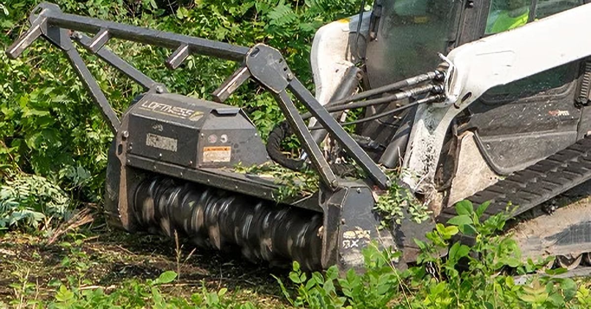 Safety Advice For Mulching Attachments from Loftness