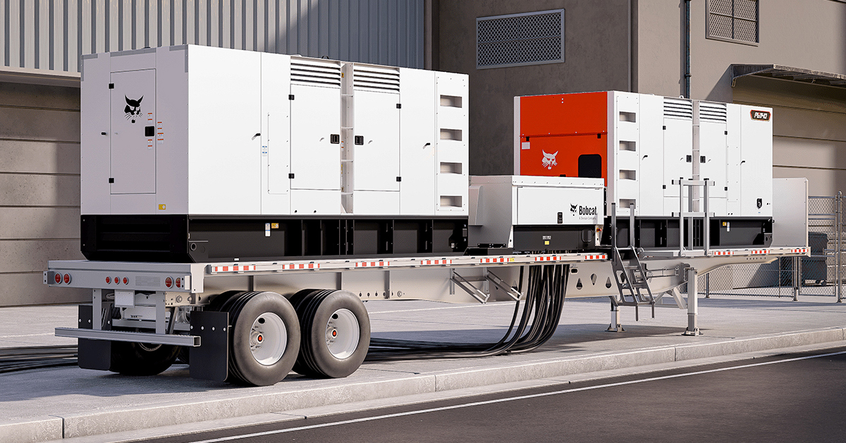 Bobcat PG1140 Combines Power and Portability in One Rugged Trailer