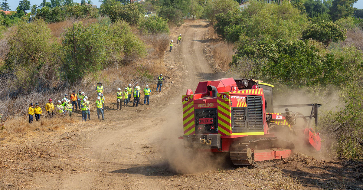 Fecon FTX150-2: A Powerful Firefighting Ally