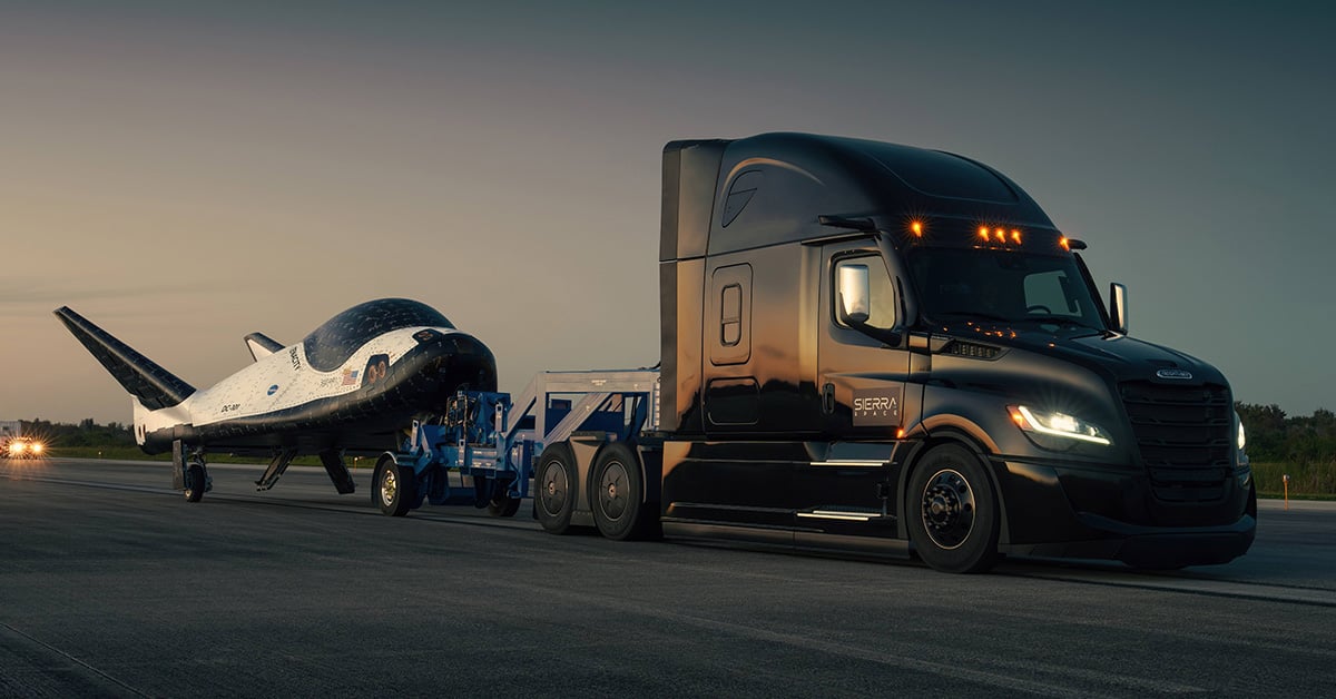 Freightliner Cascadia Takes Spaceplane One Step Closer to Orbit