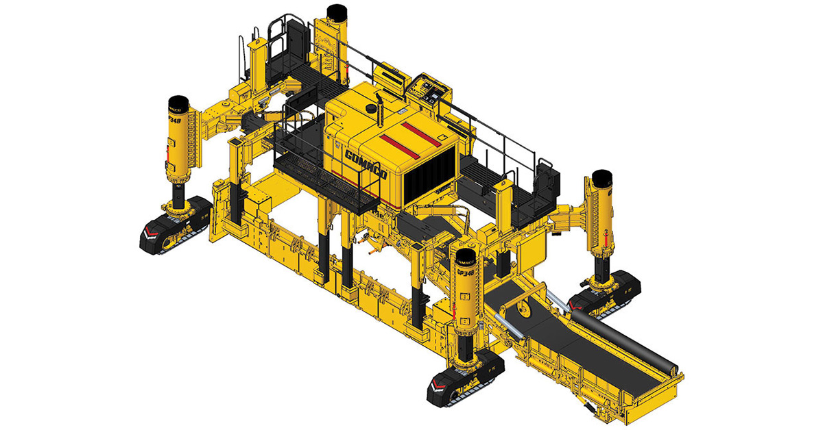 Gomaco Introduces Revolutionary GP348 Paver