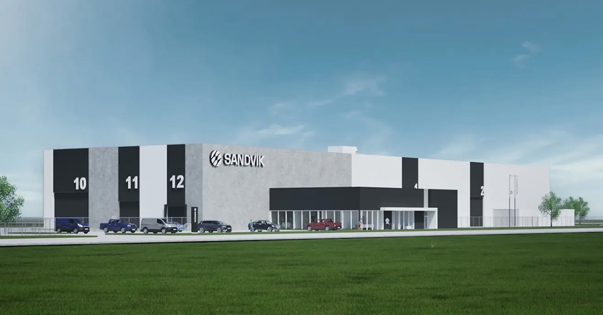 Sandvik Invests $51M CAD In New Saskatoon Facility