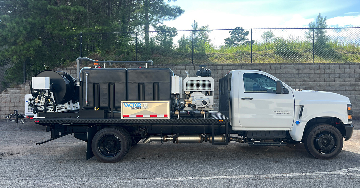 Vactor Releases Dual Hose Reel For Ramjet Trailer