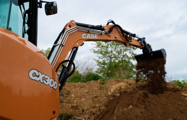 CASE Launches New 3-Ton Mini Excavators