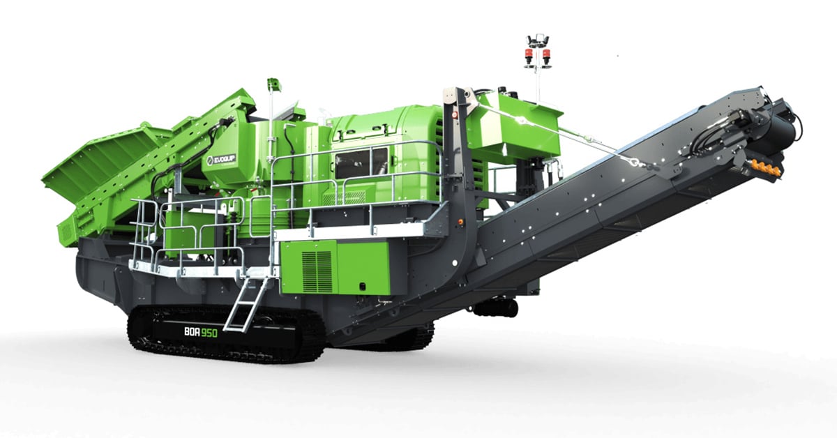 EvoQuip Launches First Cone Crusher With Boa 950
