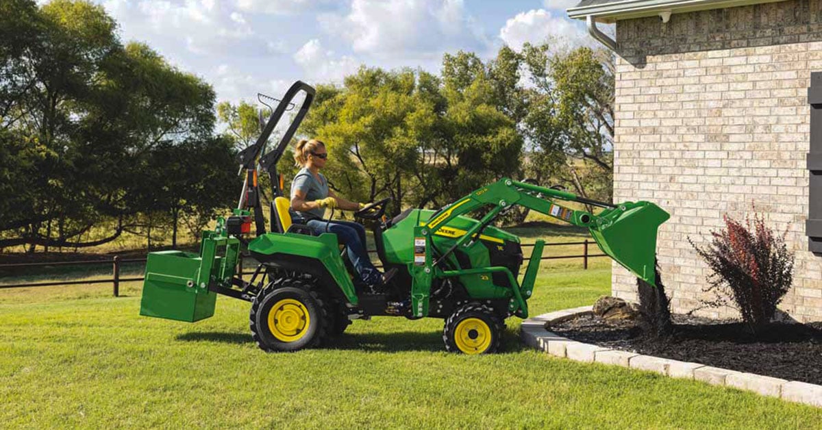 John Deere Redesigns Compact Utility Tractors