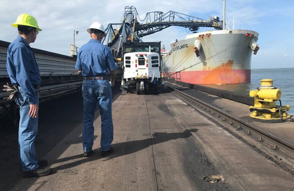 Minimizing Dust When Street Sweeping
