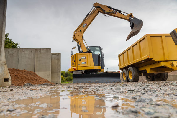 New Cat 308 CR Fixed Boom Mini Excavator
