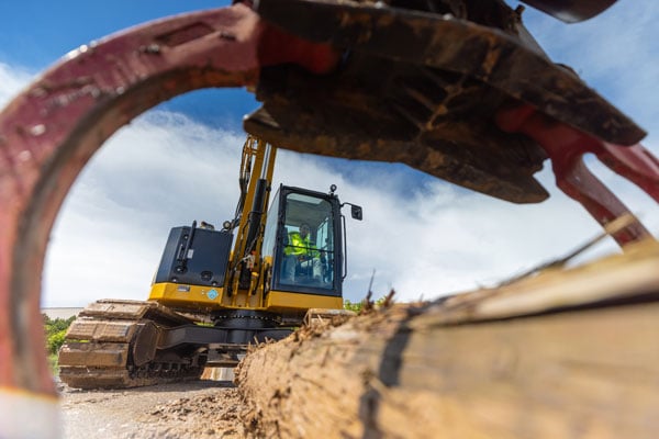 New Cat 308 CR Fixed Boom Mini Excavator