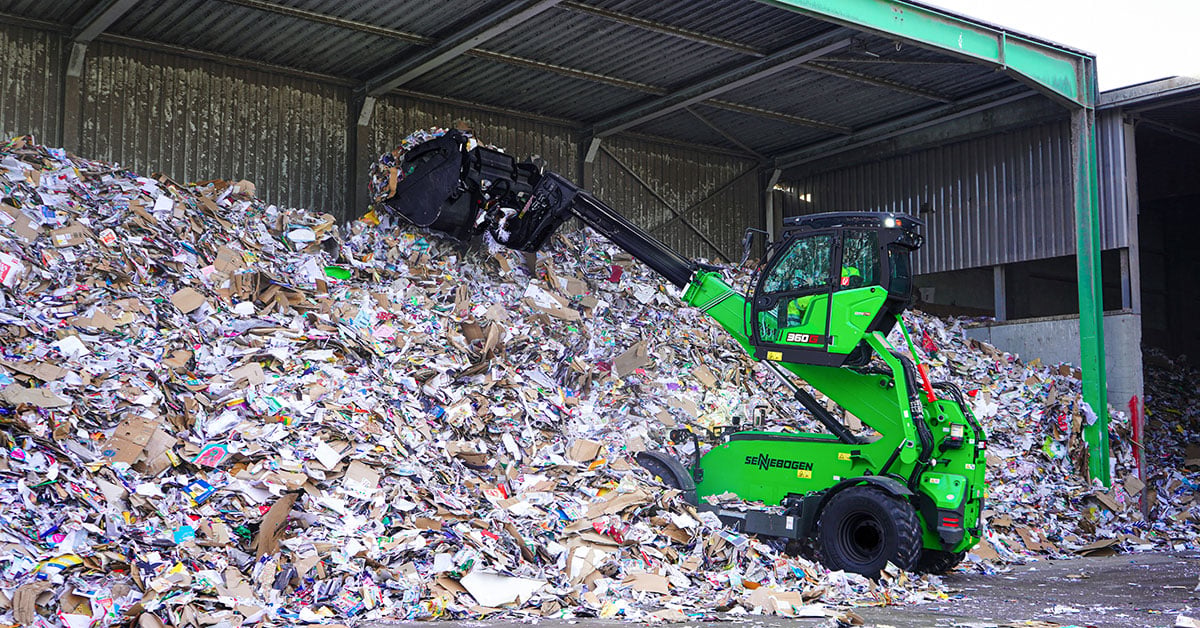 Sennebogen Introduces New Steering Tech For Telehandlers