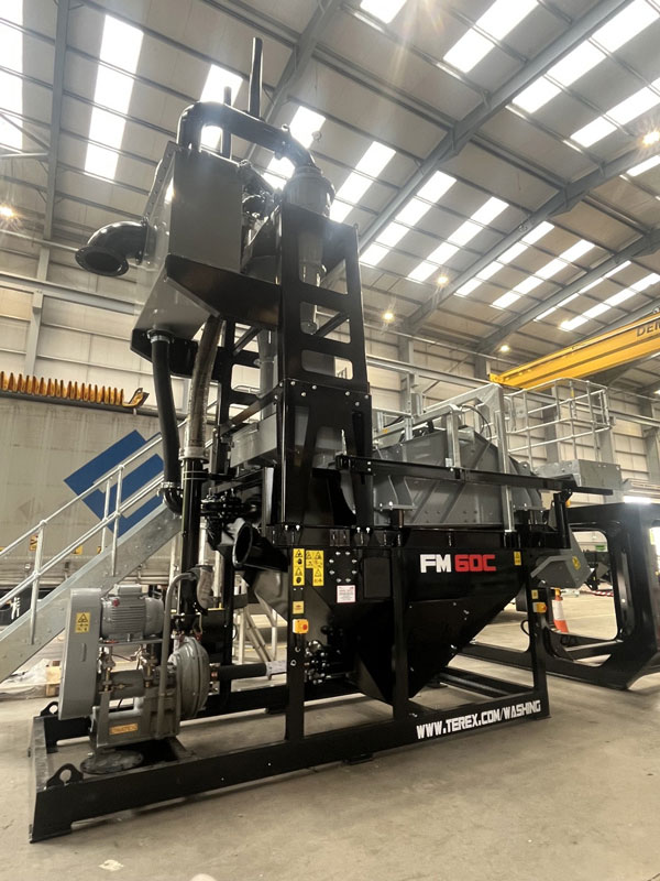 Terex Washing Systems Introduces New AggreScrub P80