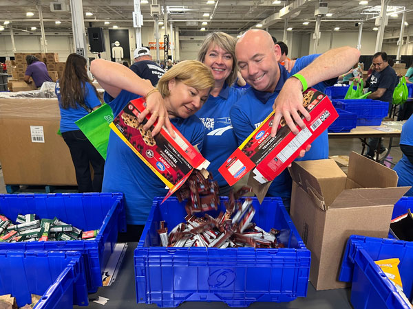 Trucks For Change Network Packs Snacks for Kids Across Canada