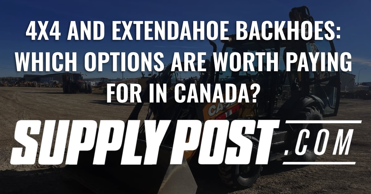 4x4 and Extendahoe Backhoes: Which Options Are Worth Paying For in Canada?