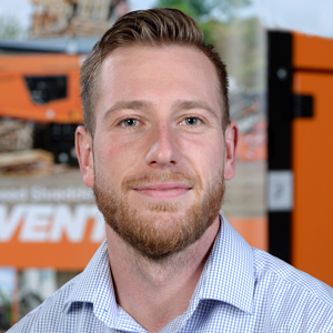 Doppstadt Introduces New SWS 6 Spiral Shaft Separator. Pictured: Moritz Müller