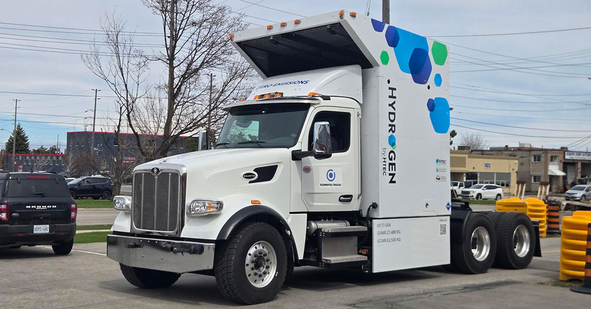 Hydrogen-Fueled Trucks Are Here
