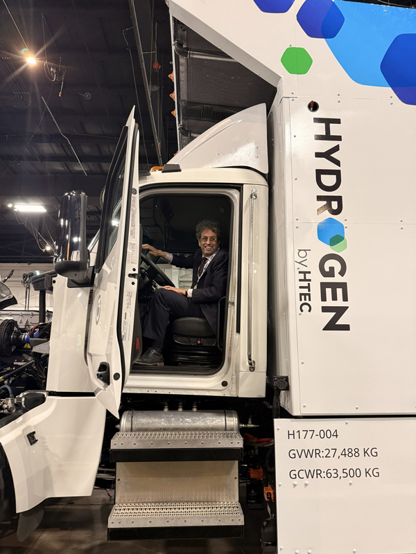 Hydrogen-Fueled Trucks Are Here