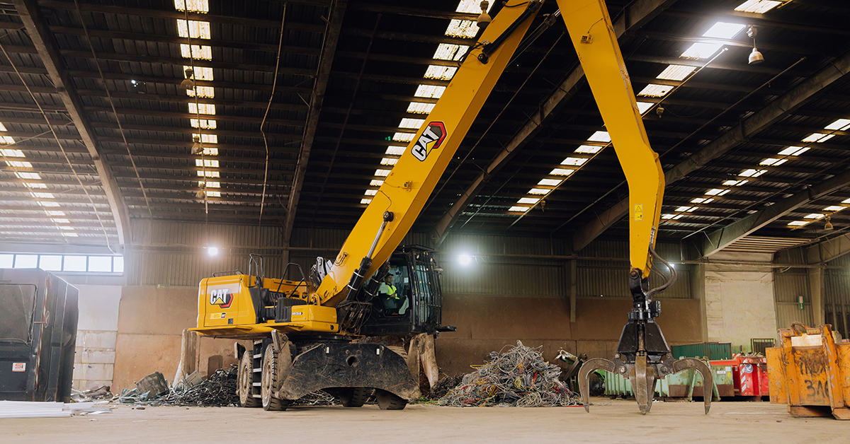 New Cat Orange Peel Grapple And Bucket Attachments