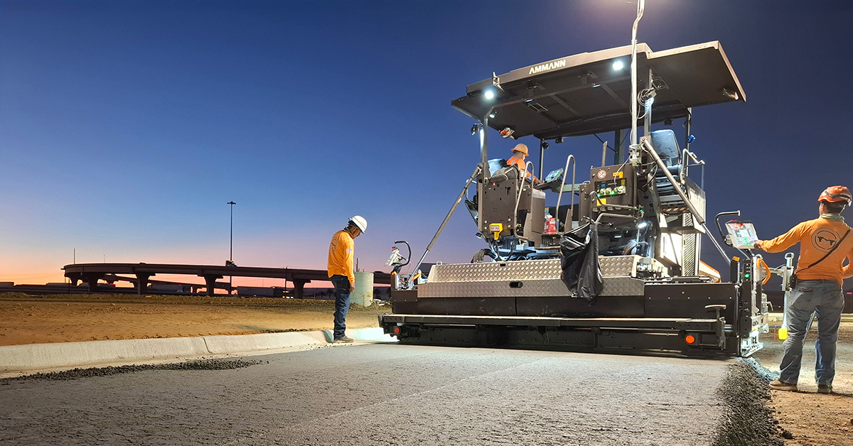 Unique ABG Screed Delivers High Performance