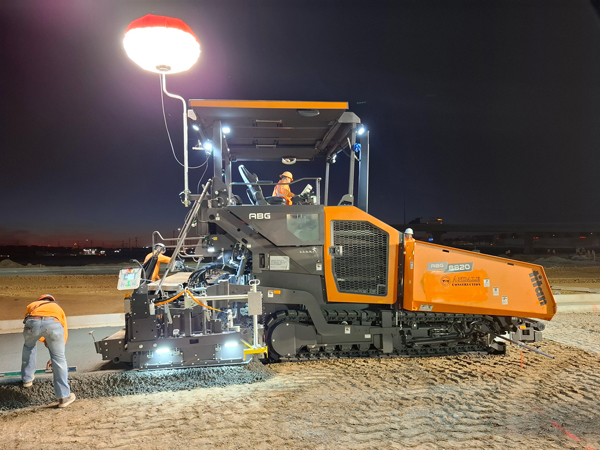 Unique ABG Screed Delivers High Performance