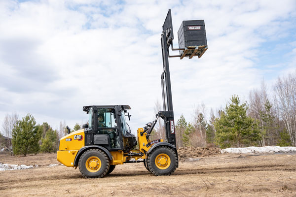 Vallée Introduces Its New 4DA5E Articulated Rough-Terrain Forklift