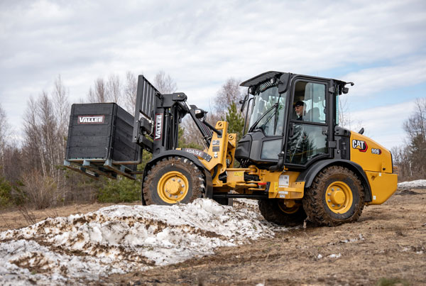 Vallée Introduces Its New 4DA5E Articulated Rough-Terrain Forklift