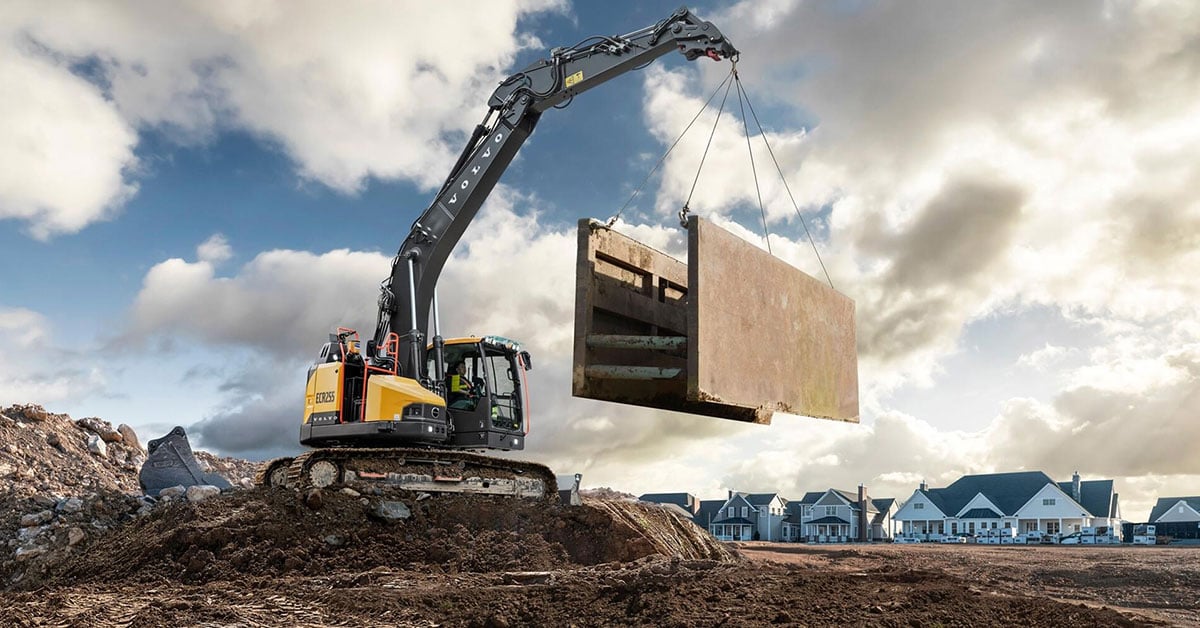 Volvo CE Adds Short-Swing ECR255 Excavator