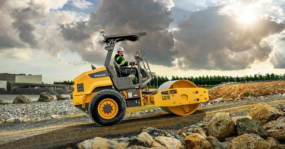 Volvo Launches New SD70 Soil Compactor