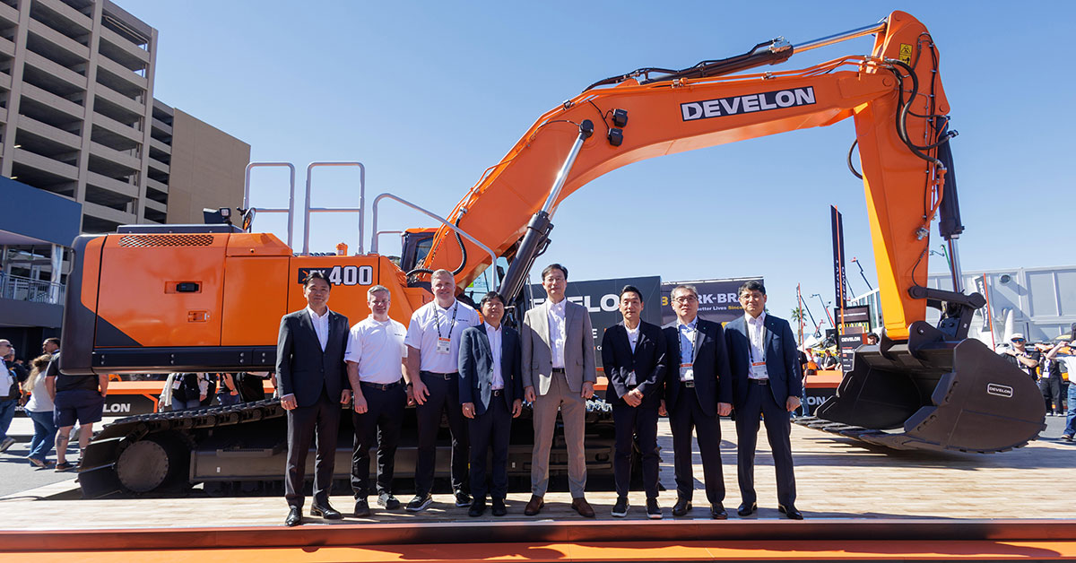 DEVELON Debuts Next-Generation Excavators