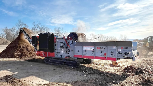 Doppstadt Brings Redback Horizontal Grinders To North America