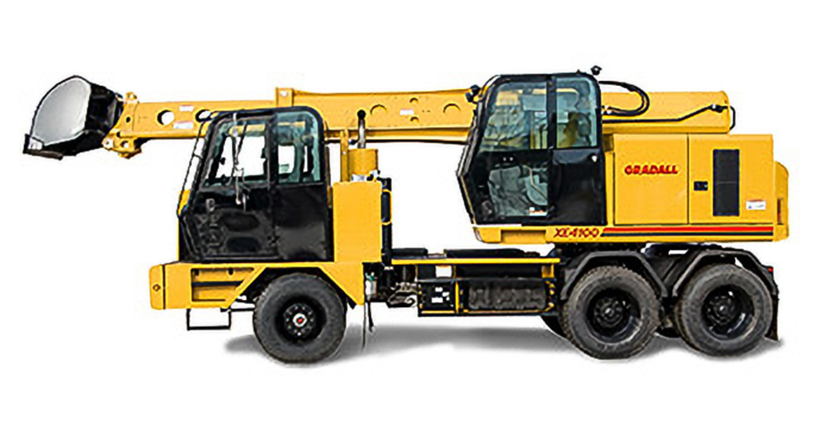 Gradall Introduces New XE 4100 Excavator