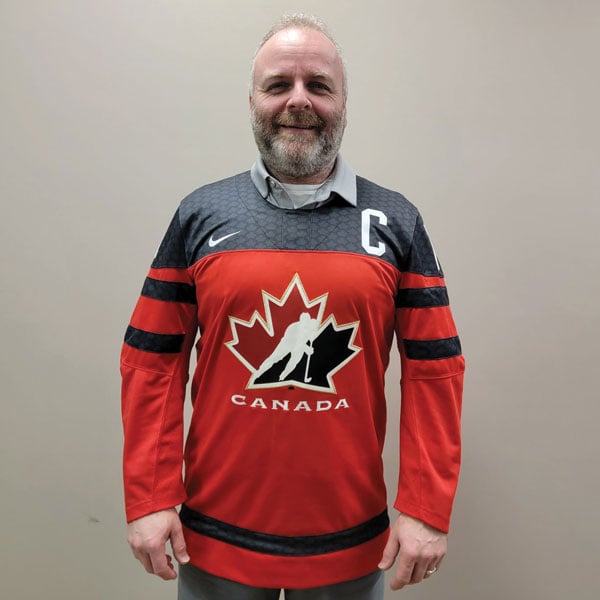 Jeff Watson's Supply Post Team Canada Jersey