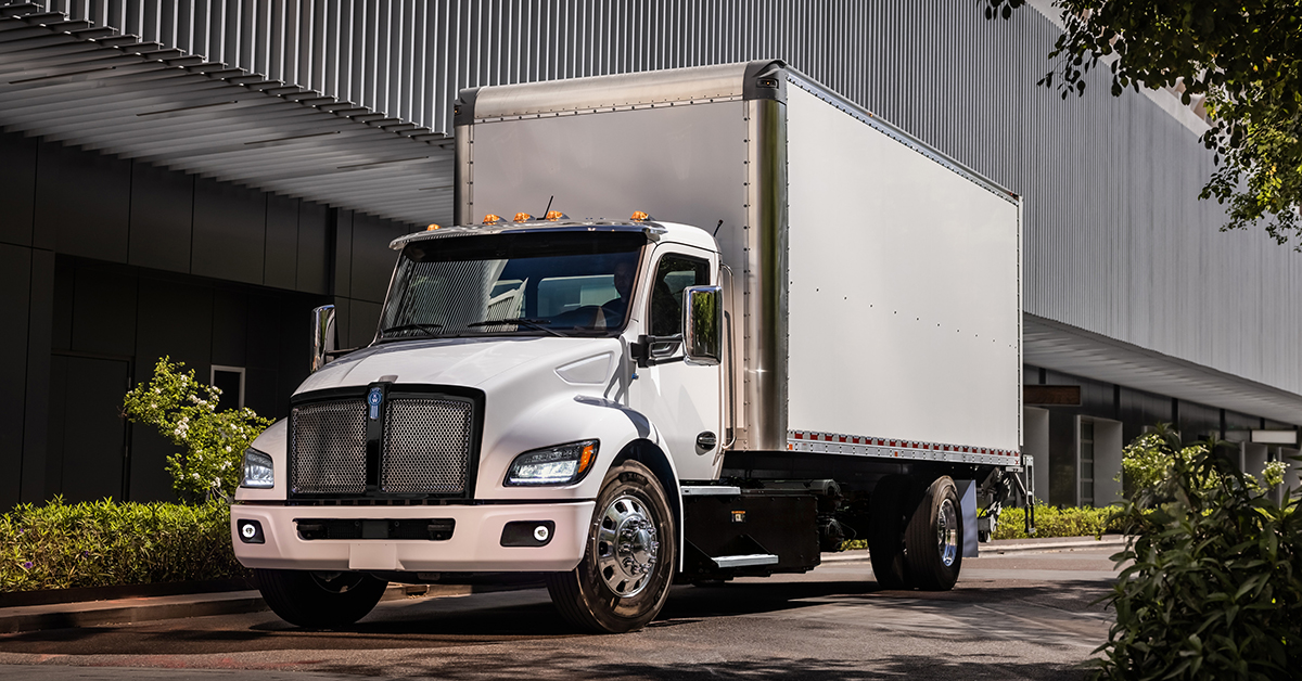Kenworth Introduces New Medium Duty Battery-Electric Trucks