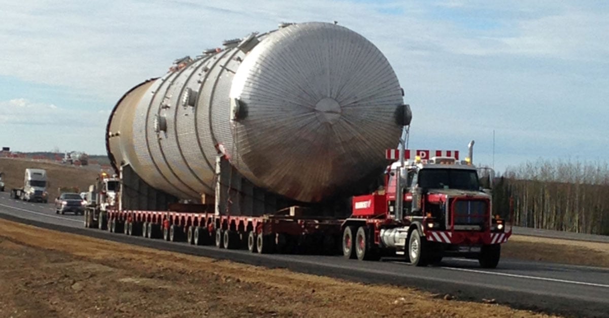 Super-Heavy Loads Affect Travel In Edmonton Region March 5-6, 2026
