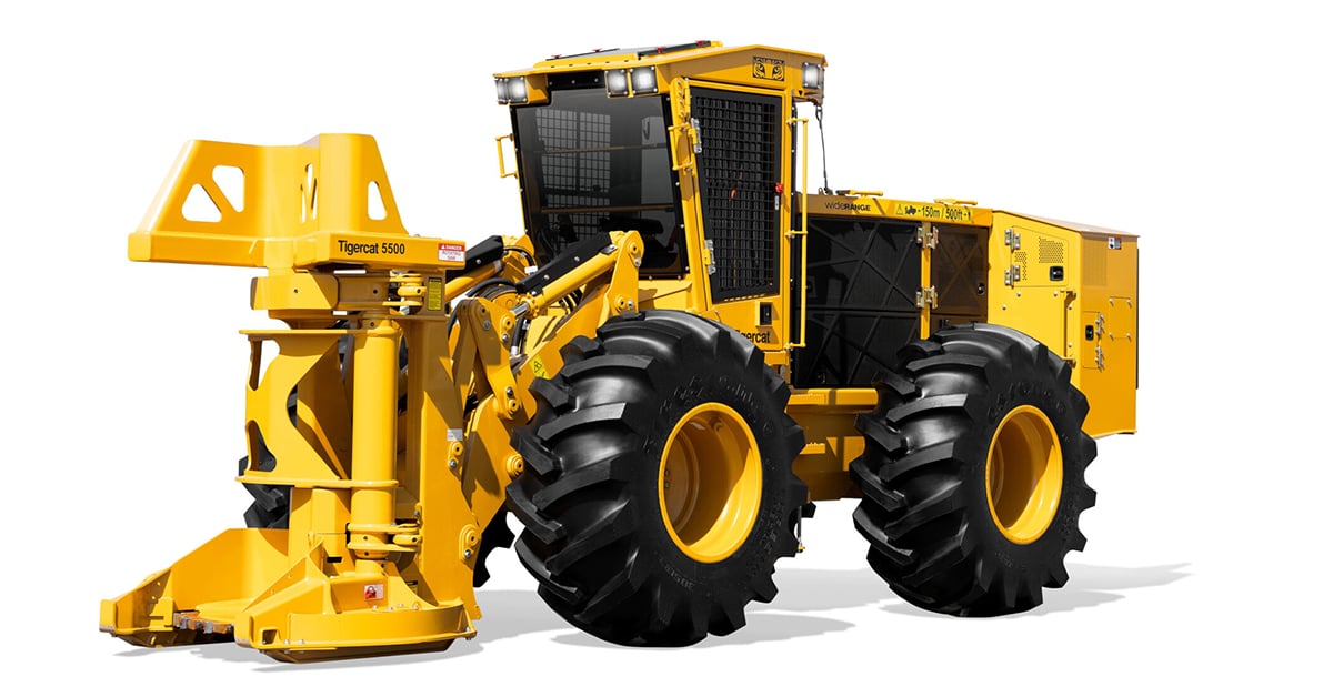 Tigercat Begins Production Of H-Series Feller Bunchers
