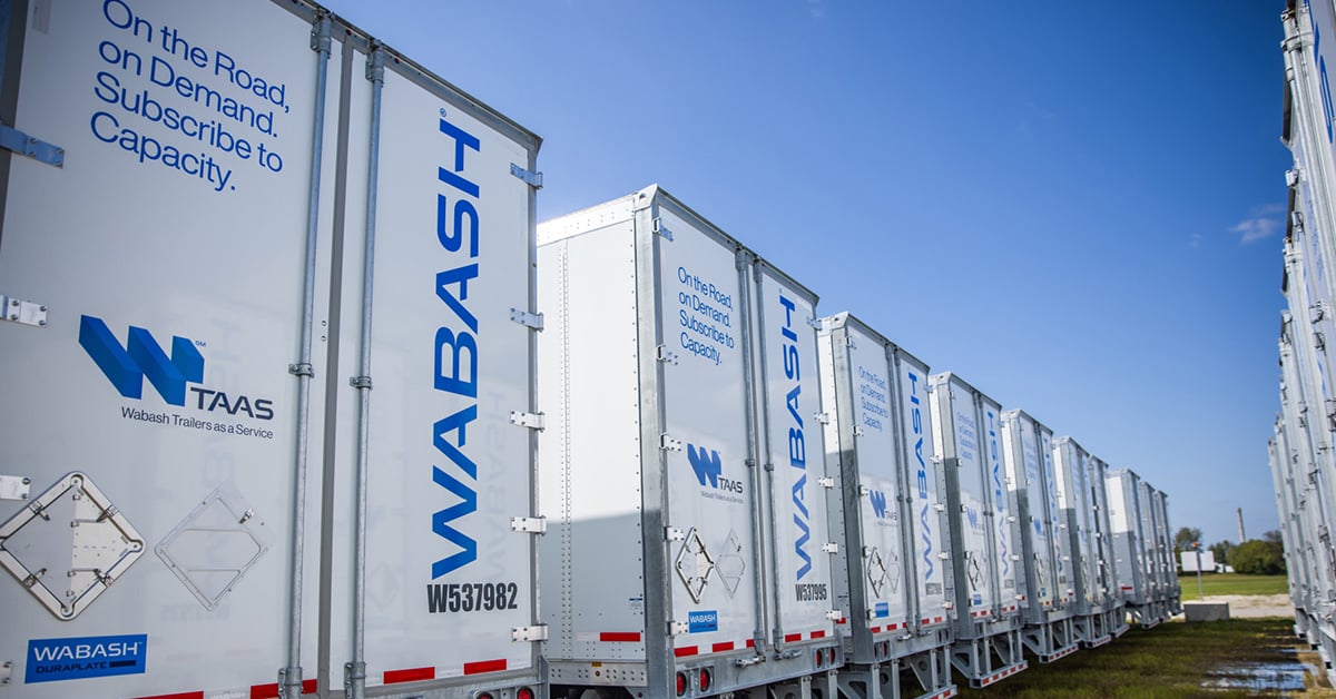 Wabash Launches Trailers-as-a-Service