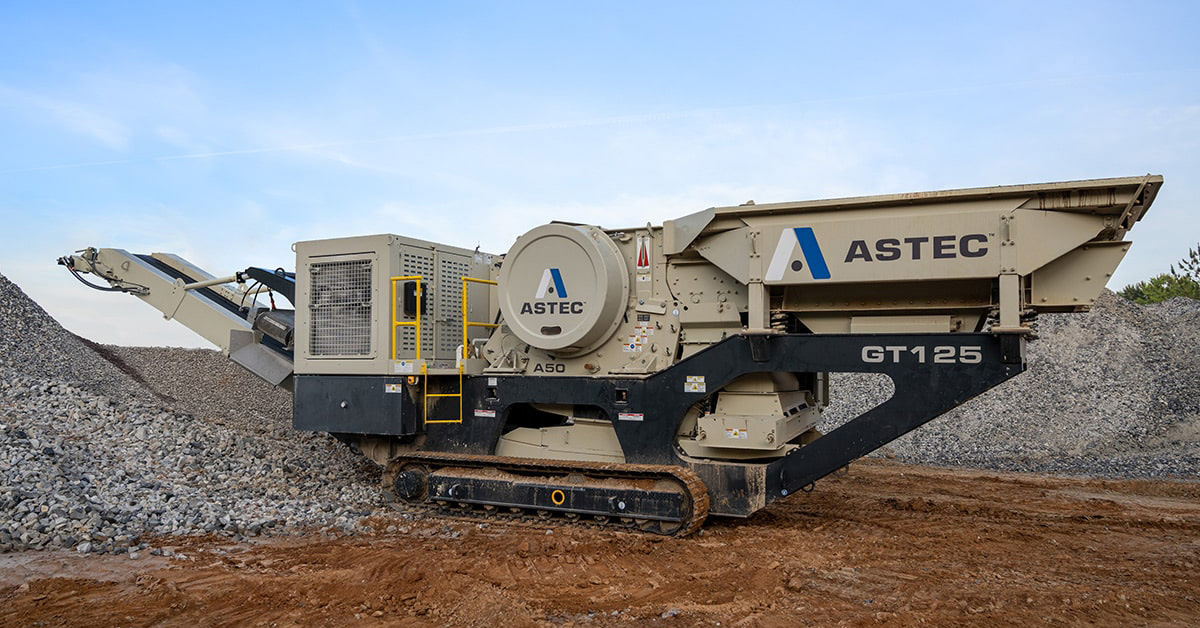 Astec Launches The A50 Jaw Crusher
