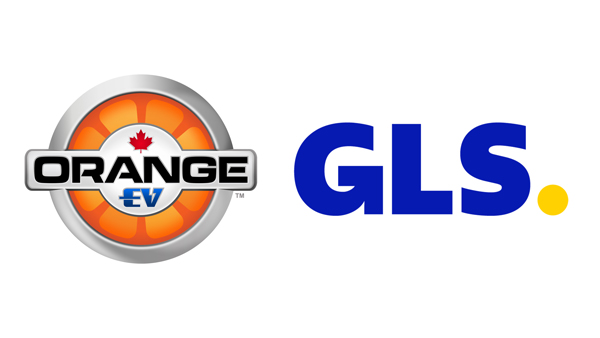 GLS Canada Chooses Orange EV HUSK-e Trucks
