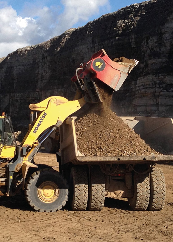 How Buckets Stop Hard Waste Rock Contamination