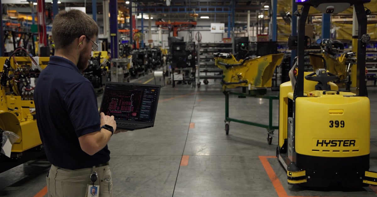 Hyster Launches Revolutionary New Lift Truck Automation Solution