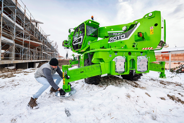 Merlo Introduces New ROTO Plug-In Telehandlers