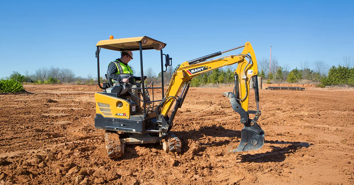 SANY Builds Landscaping Machines For Fast, Finish-Critical Work
