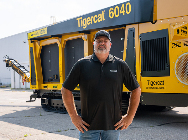 Tigercat Updates 6040 Carbonizer Permitting Progress