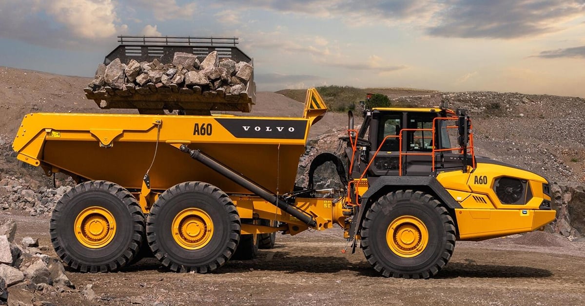 Volvo CE Updates Next-Gen A60 Articulated Hauler