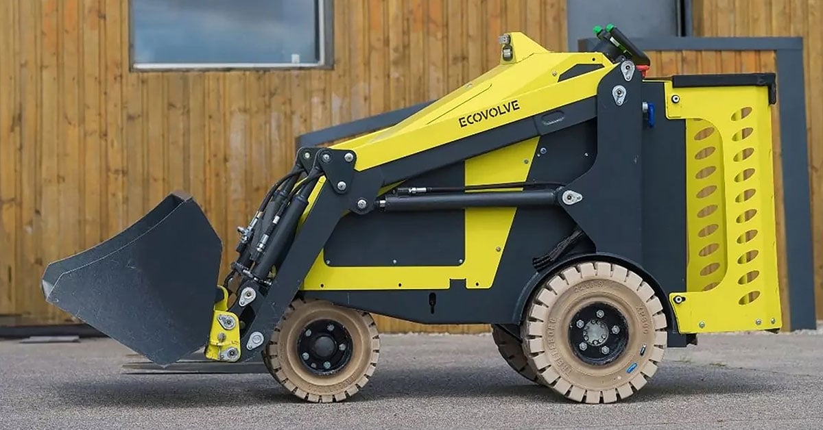 Brokk Brings Ecovolve EL500 Electric Mini Loader To North America