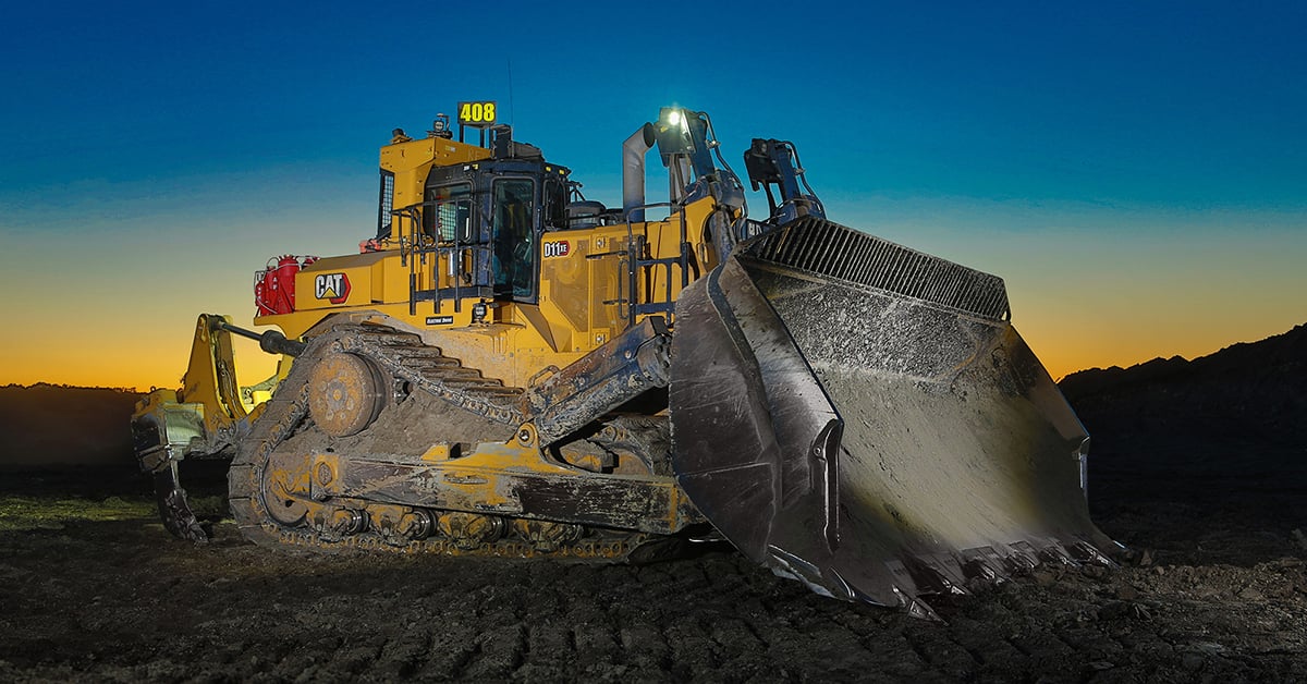 Cat Introduces New D11 XE Electric Drive Dozer
