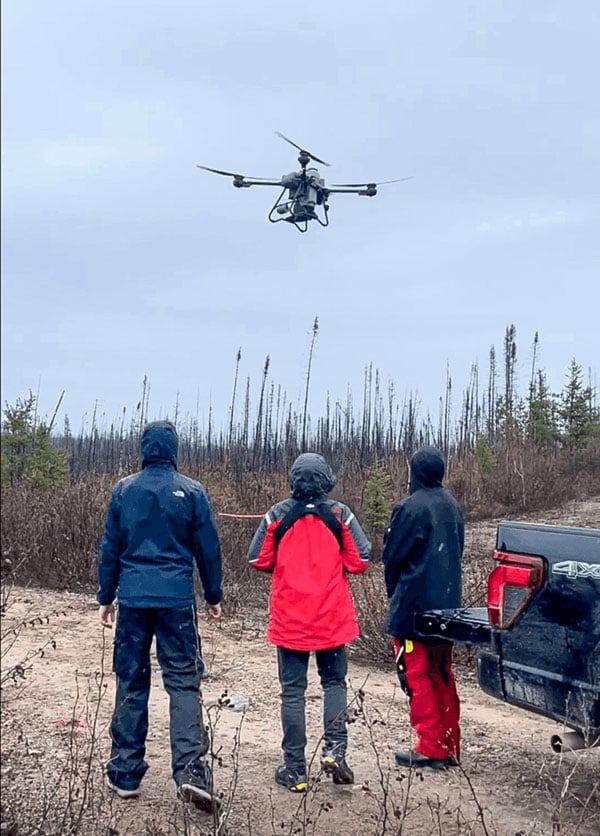 Forest Seeding By Drone