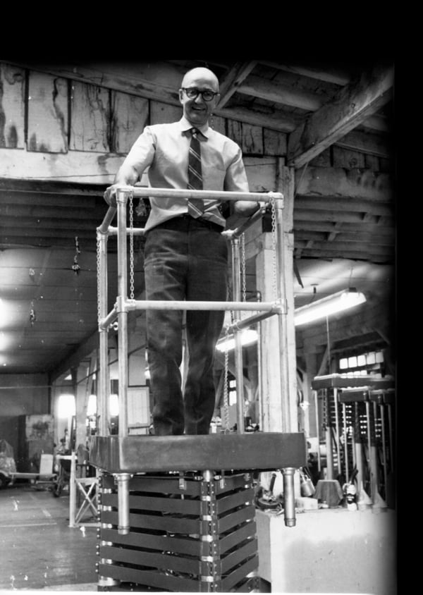 Genie Celebrates 60 Years. Bud Bushnell.