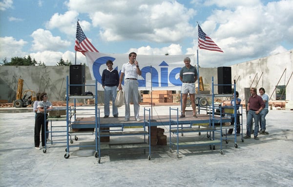 Genie Celebrates 60 Years. The leadership trio of Bob Wilkerson, Ward Bushnell and Bob Brown fostered Genie’s culture and led Genie’s growth and expansion throughout the company’s first decades.